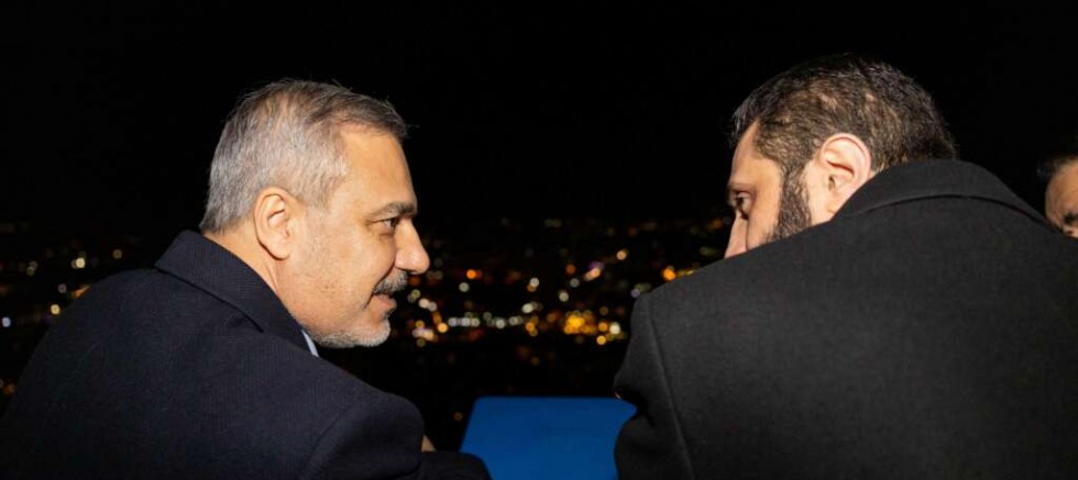 Bakan Fidan, Şara ile Şam’a karşı çay içti