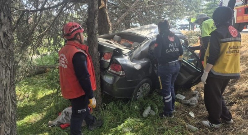 Balıkesir'de feci kaza: 1 ölü