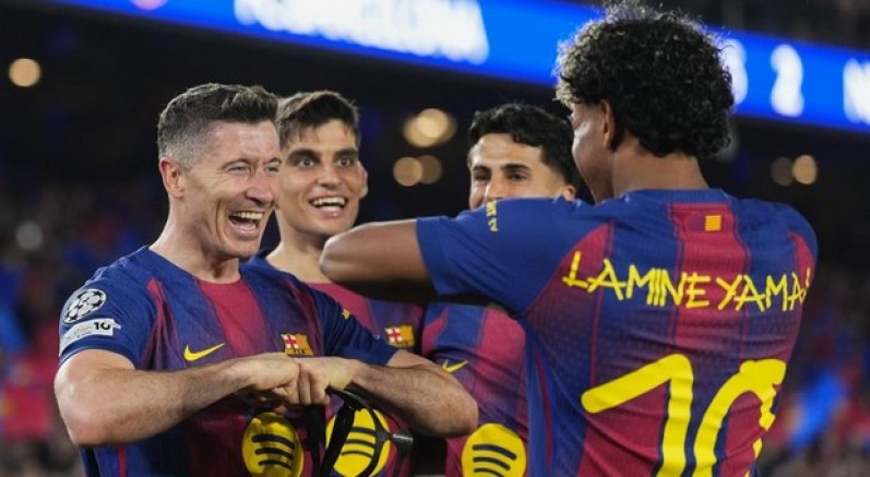 Barcelona, 7 golle çeyrek finale yükseldi