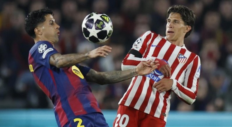 Barcelona-Atletico Madrid: 0-2