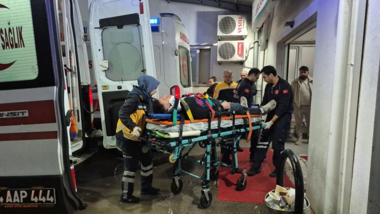 Bartın'da kaza: 2 yaralı