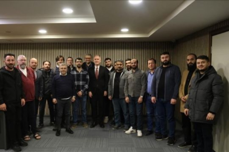 Başkan Alper Taban gazetecileri unutmadı