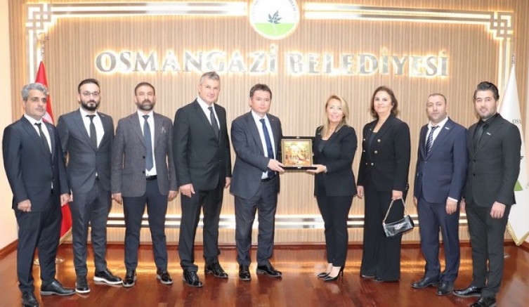 Başkan Aydın'a ziyaret