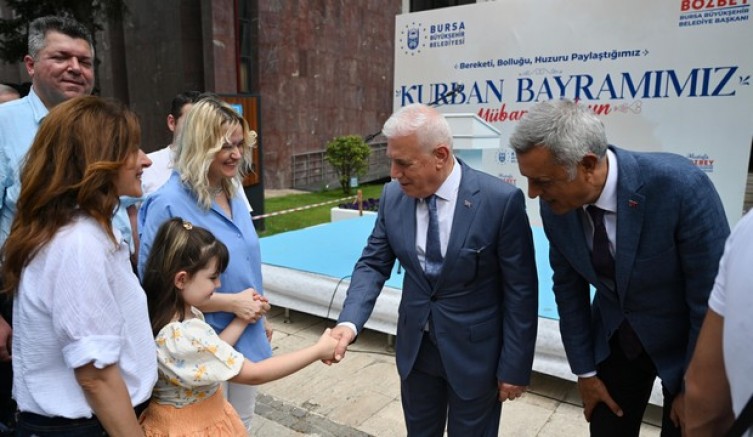 Başkan Bozbey, Büyükşehir ailesiyle bayramlaştı