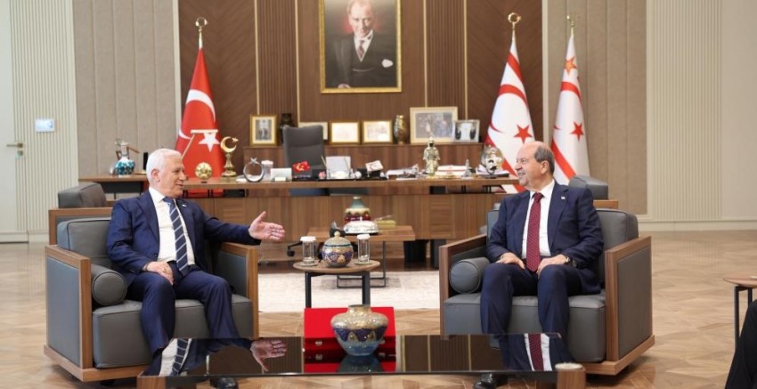Başkan Bozbey’den KKTC Cumhurbaşkanı Tatar’a ziyaret