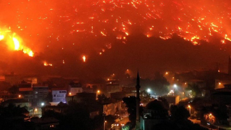 Başkan Bozbey'den yangınla ilgili flaş açıklama!