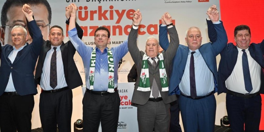 Başkan Bozbey, “Ekrem Başkanımız ile kol kolayız, omuz omuzayız”
