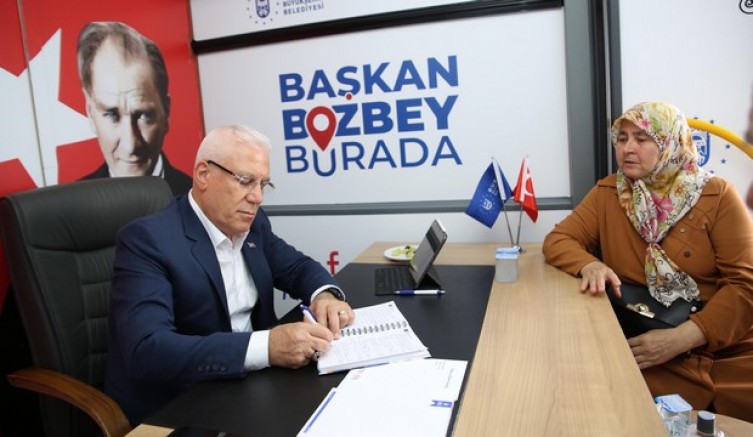 Başkan Bozbey, makamını Mustafakemalpaşa’ya taşıdı
