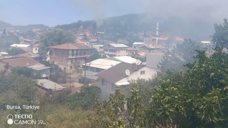 Başkan Bozbey yangın için açıklama yaptı