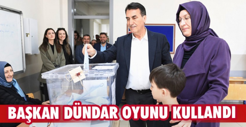 BAŞKAN DÜNDAR: 'BURSAMIZ İÇİN HAYIRLI OLSUN'