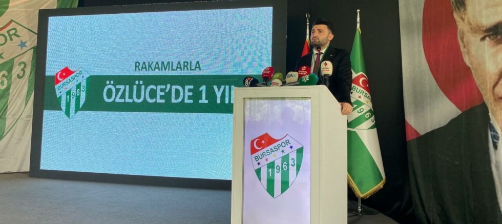 Başkan Enes Çelik'ten Bursaspor camiasına mesaj var