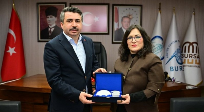Başkan Yılmaz'a 'Akademik' ziyaret