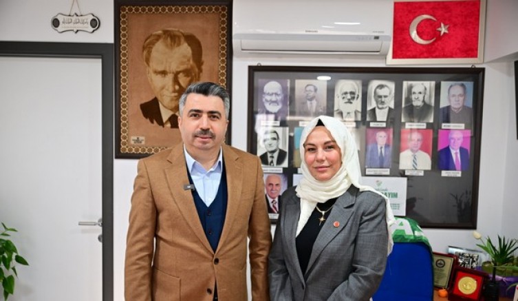 Başkan Yılmaz'dan komşu ziyareti