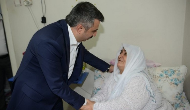Başkan Yılmaz'dan vefa ziyareti
