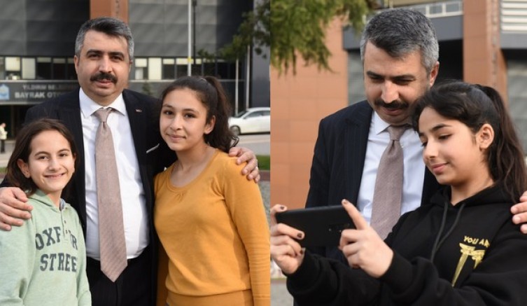 Başkan Yılmaz, komşu ziyaretinde