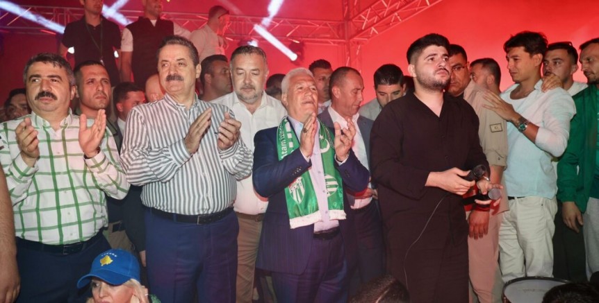 Başkanlar Bursaspor için bir arada; Haydi Süper Lig'e...