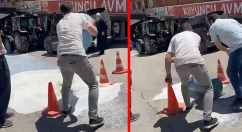 Belediye önüne süt dökme eyleminin ardındaki gerçek