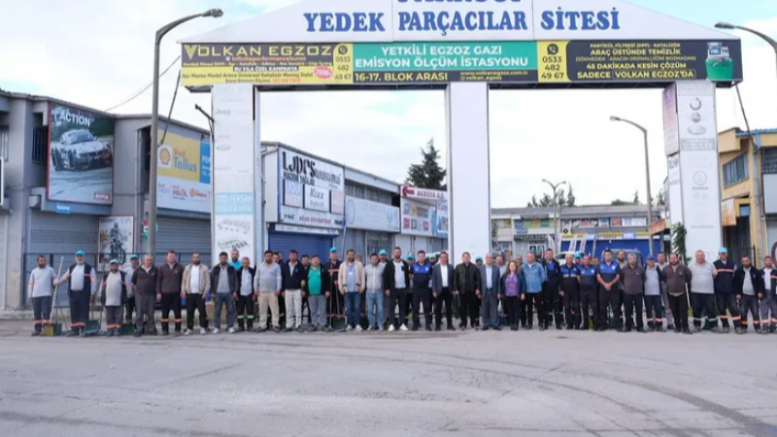 Beşevler Sanayi Sitesi’nde kapsamlı temizlik