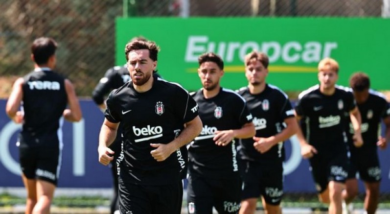 Beşiktaş, Midtjylland maçı hazırlıklarını sürdürdü