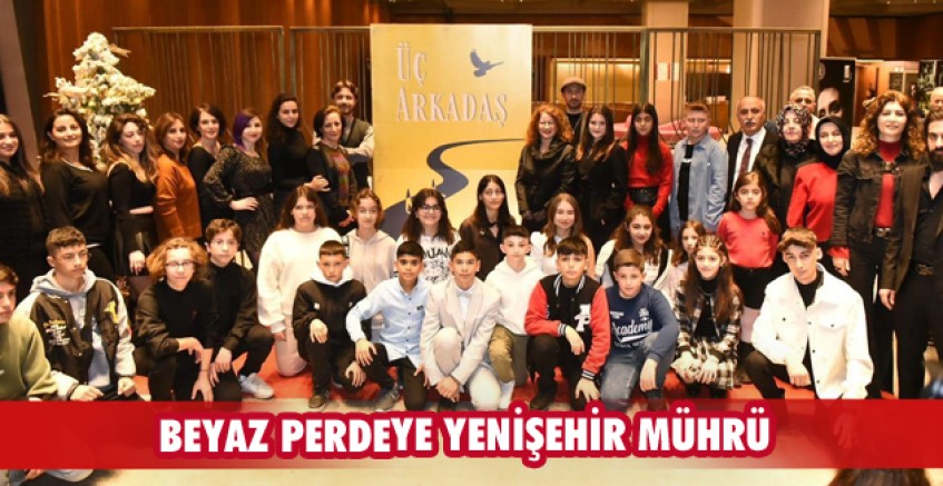 Beyaz perdeye Yenişehir mührü