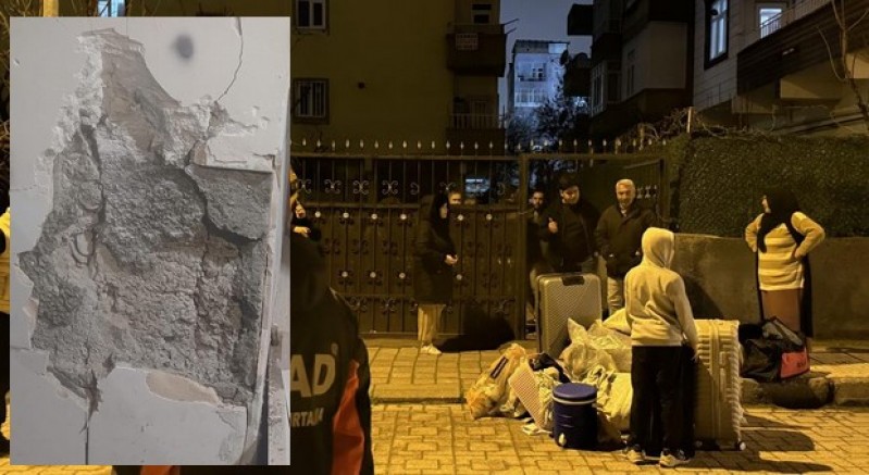 Bina boşaltıldı: 51 vatandaş tahliye edildi