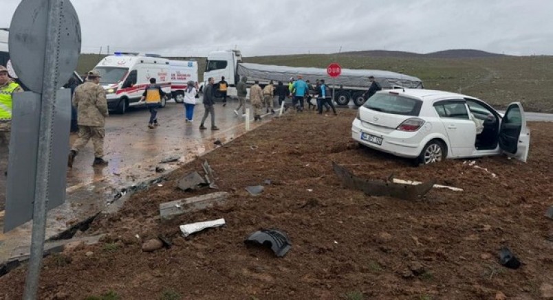 Bingöl’de trafik kazası: 12 yaralı