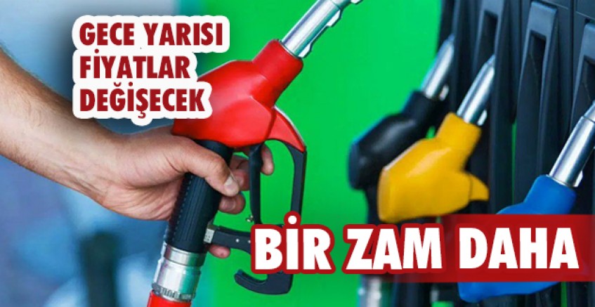 Bir zam daha geliyor!