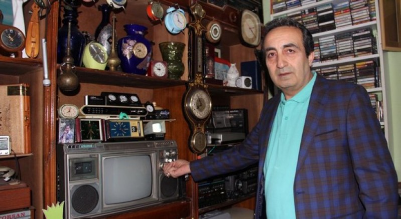 Bodrum katını müzeye çevirdi