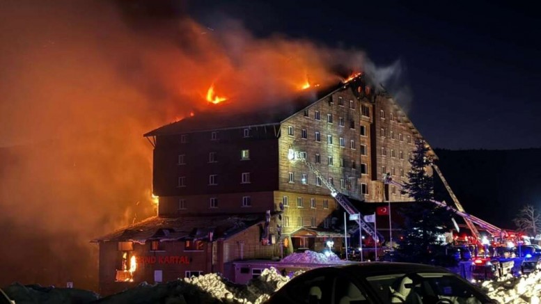 Bolu’daki otel yangını faciasının itfaiye raporu açıklandı