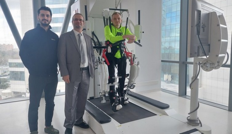 Bosnalı genç, yürüme umudunu Türkiye'de buldu
