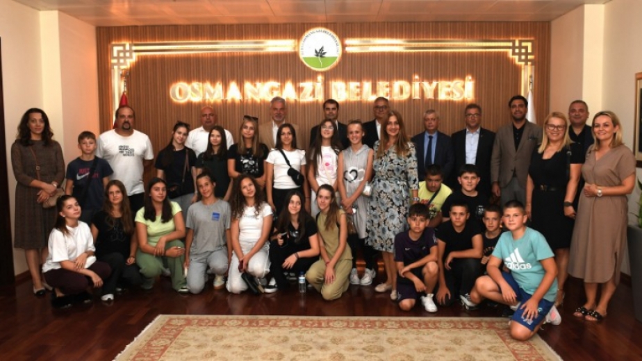 Bosnalı öğrenciler Bursa'ya mest oldu