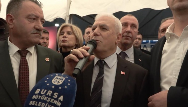 Bozbey'e yönelik saldırı girişimi sonrası Bursa'dan birlik mesajı