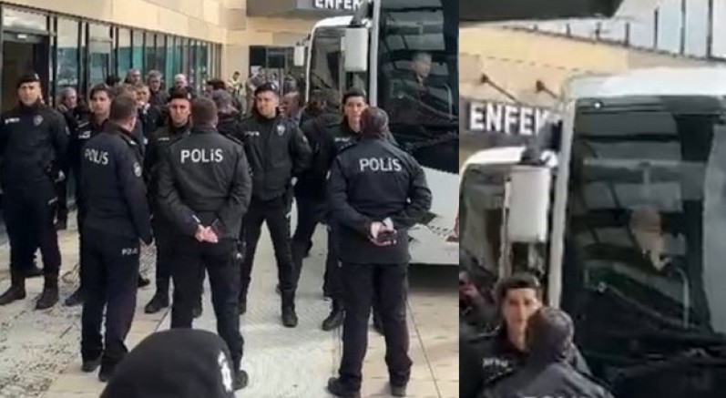 Bozbey, sağlık raporu için hastaneye götürüldü