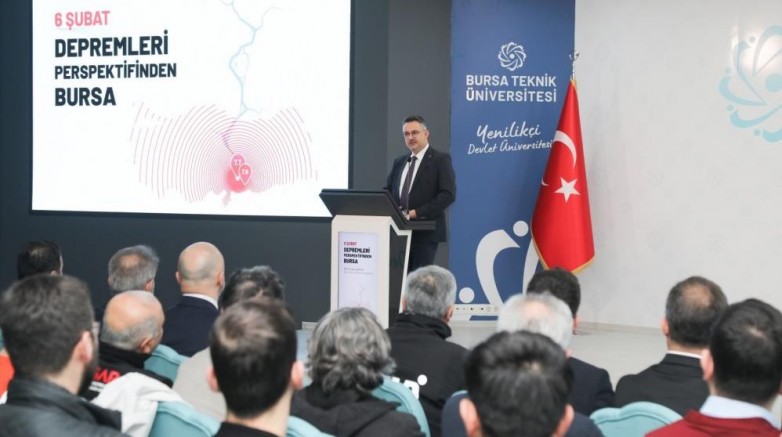 BTÜ'de deprem konuşuldu