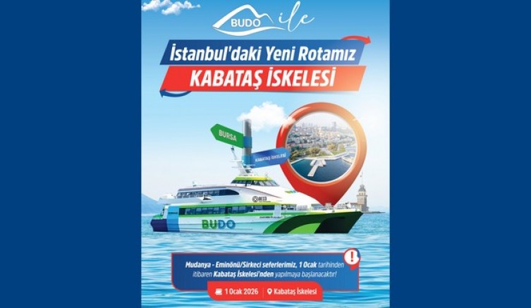 BUDO İstanbul seferlerinde yeni dönem
