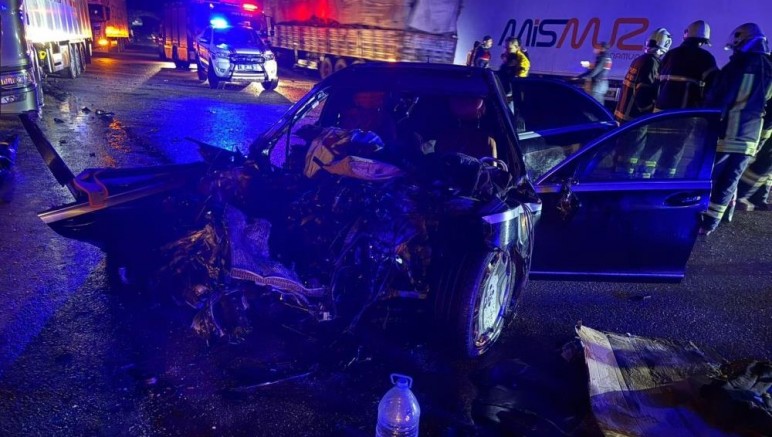 Burdur'da kaza: 1 ölü, 7 yaralı