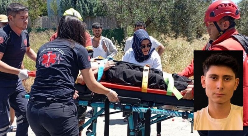 Burhaniye'de 18 yaşındaki genç hayatını kaybetti