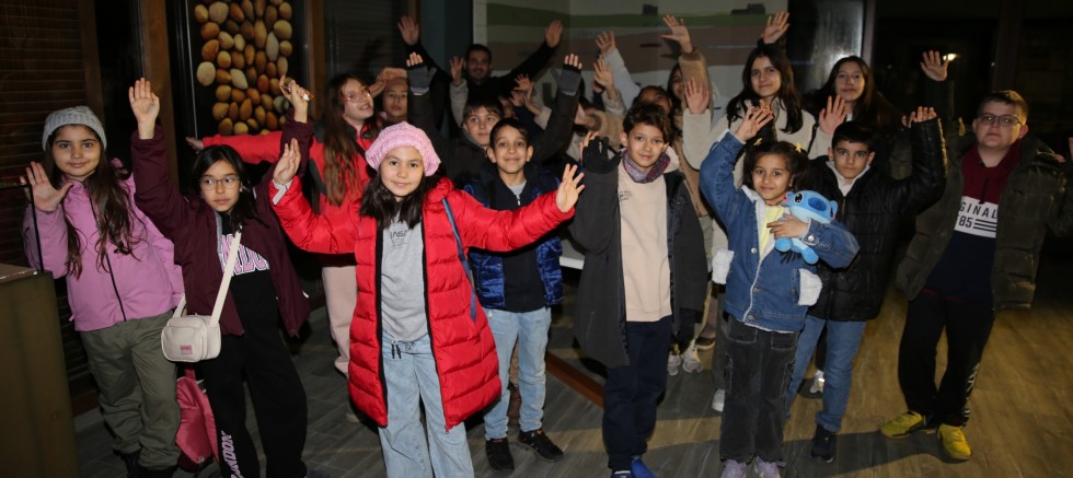 Bursa Arkeopark’ta çocukların bilim dolu günü