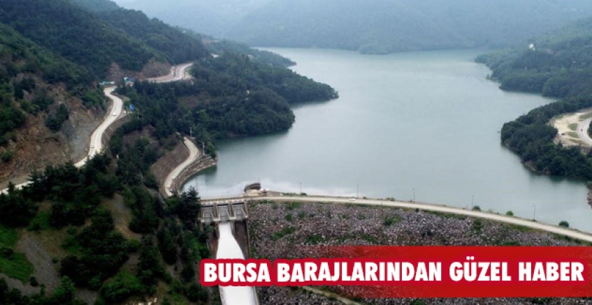 Bursa barajlarından güzel haber