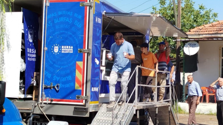 Bursa Büyükşehir Belediyesi Balıkesir'in yanında