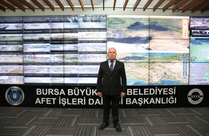 Bursa Büyükşehir'de  'Afet yönetimi' için iş birliği...