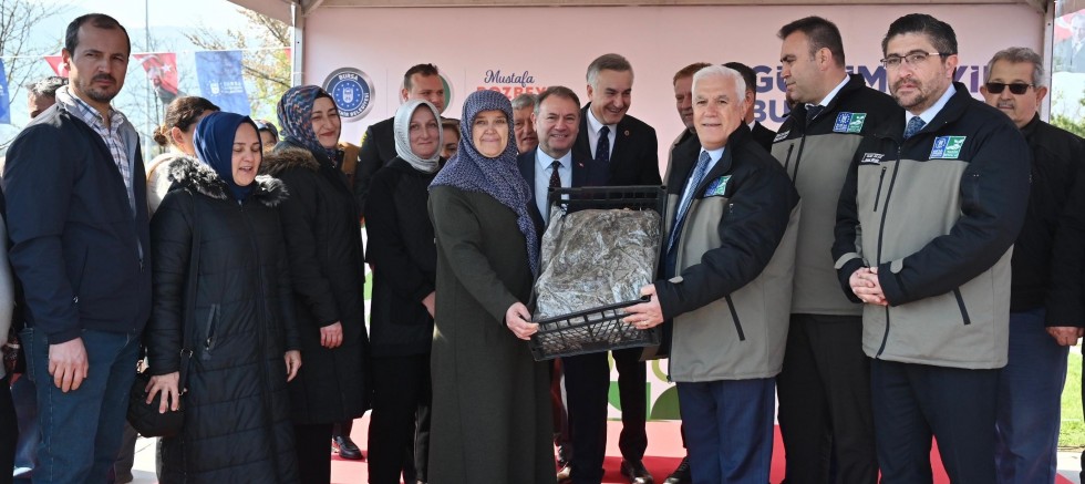 Bursa Büyükşehir'den çiftçiye bir destek daha!