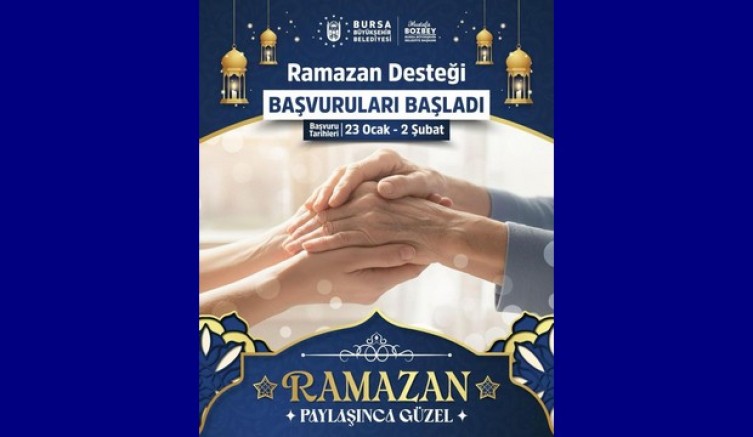 Bursa Büyükşehir'den ‘Ramazan Desteği'
