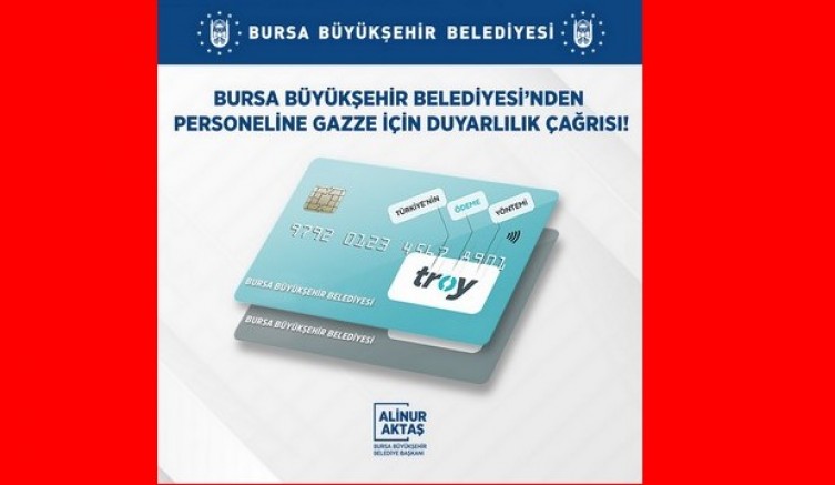 Bursa Büyükşehir’den Troy kart hamlesi
