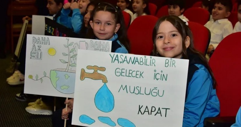 Bursa Büyükşehir’le çocuklar su için artık daha bilgili!