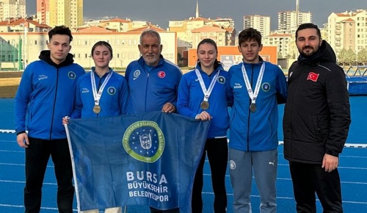 Bursa Büyükşehir sporcuları yine kürsüde