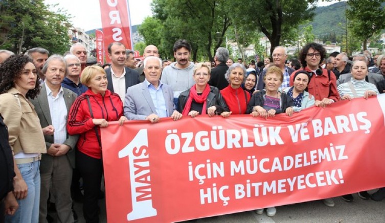 Bursa’da 1 Mayıs coşkusu