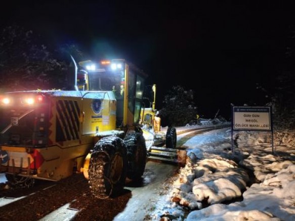 Bursa'da açılmayan yol kalmadı