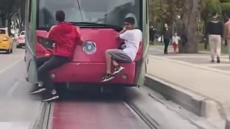 Bursa'da akılalmaz görüntü!