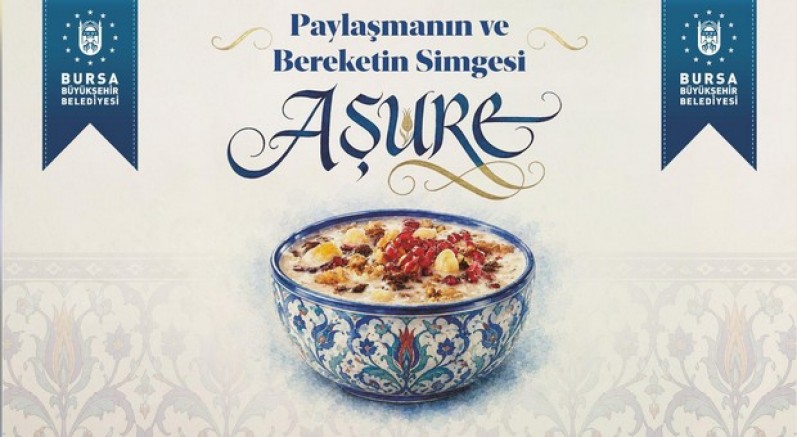 Bursa'da aşure kazanları birlik için kaynayacak